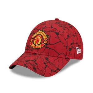 9forty New Era Manchester United Marble Adjustable Gorras Rojos | TK8254901