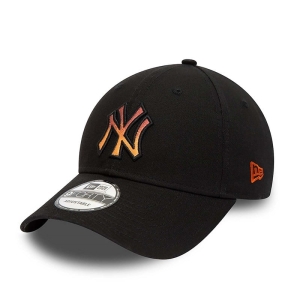 9forty New Era New York Yankees Gradient Infill Adjustable Gorras Negros | XB0483695