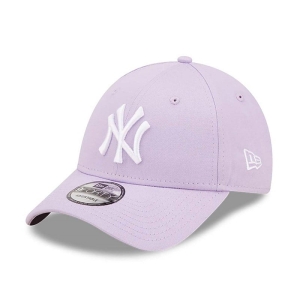 9forty New Era New York Yankees League Essential Adjustable Gorras Morados | FS5082673