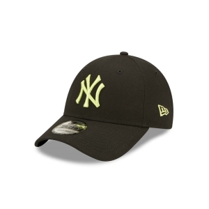 9forty New Era New York Yankees League Essentials Adjustable Gorras Negros | KU1564237