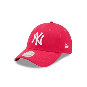 9forty New Era New York Yankees League Essentials Womens Adjustable Gorras Rosas | MS1397405