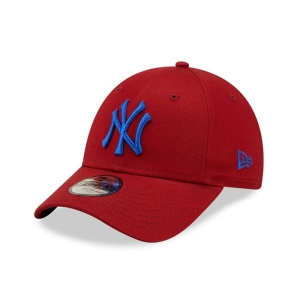 9forty New Era New York Yankees League Essential Kids Adjustable Gorras Rojos | QM4783926