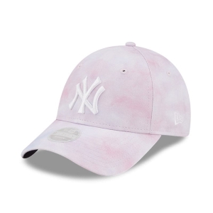 9forty New Era New York Yankees Tie Dye Womens Adjustable Gorras Morados | SX1947086