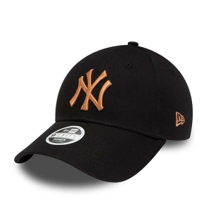 9forty New Era New York Yankees Womens Logo Adjustable Gorras Negros | ID2390657