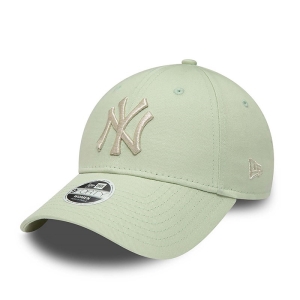 9forty New Era New York Yankees Womens Logo Adjustable Gorras Verdes | IP8570961