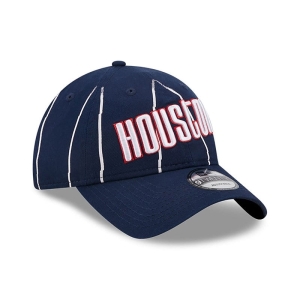 9twenty New Era Houston Rockets Authentics City Edition Adjustable Gorras Azules | KX6859723