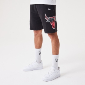 Bermudas New Era Chicago Bulls NBA Team Logo Negros | ML0817924