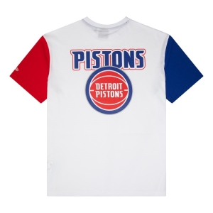 Camiseta New Era Detroit Pistons NBA Paris Games Blancos | JX7980254