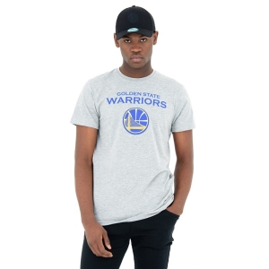 Camiseta New Era Golden State Warriors Heather Grises | JC3148627