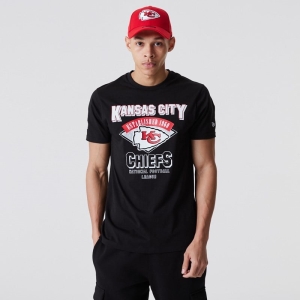 Camiseta New Era Kansas City Chiefs NFL Team Wordmark Negros | EW5738691