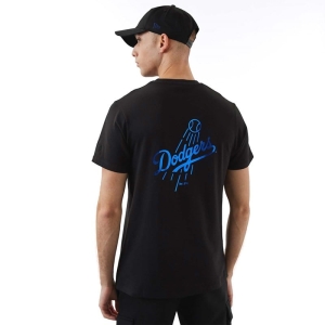 Camiseta New Era La Dodgers MLB Foil Negros | JH3847016