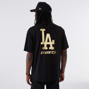 Camiseta New Era La Dodgers MLB Negros | OV4139270