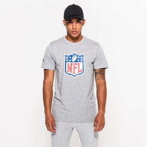 Camiseta New Era NFL Logo Grises | JZ6490523