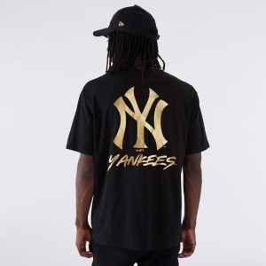 Camiseta New Era New York Yankees MLB Negros | HY0321874