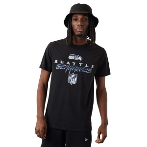 Camiseta New Era Seattle Seahawks NFL Script Negros | WT3874921