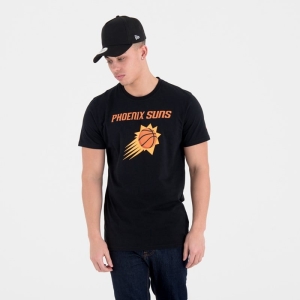 Camiseta New Era Suns NBA Team Logo Negros | QG9145067