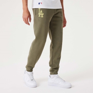 Pantalones Jogger New Era La Dodgers MLB League Essential Medium Verdes | SP4315806