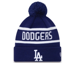 Prendas De Punto New Era La Dodgers Jake Cuff Beanie Gorras Azules | FT4163809