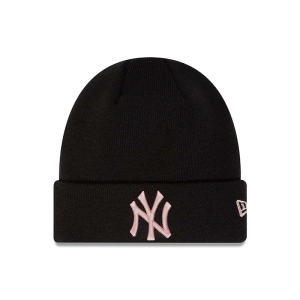 Prendas De Punto New Era New York Yankees Essential Cuff Beanie Gorras Negros | EZ3128749