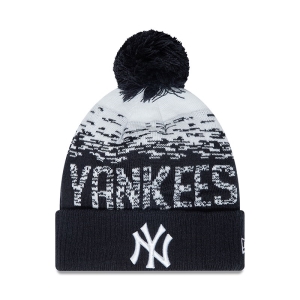 Prendas De Punto New Era New York Yankees Bobble Cuff Beanie Gorras Azules | LF9038156