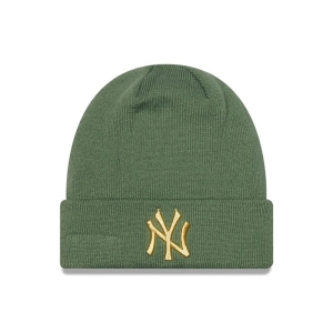 Prendas De Punto New Era New York Yankees Womens Beanie Gorras Verdes | MQ5419027