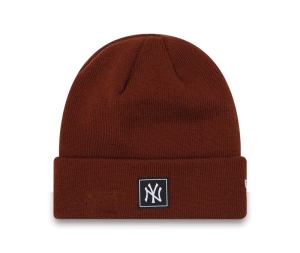 Prendas De Punto New Era New York Yankees Team Cuff Beanie Gorras Marrom | MW0958234