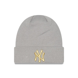 Prendas De Punto New Era New York Yankees Womens Beanie Gorras Grises | RY9435678