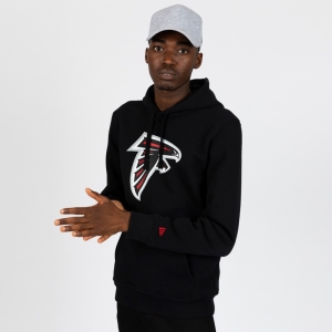 Sudadera Con Capucha New Era Atlanta Falcons Pullover Team Logo Negros | SF7463059