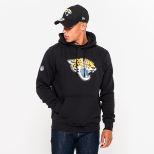 Sudadera Con Capucha New Era Jacksonville Jaguars Team Logo Negros | QS4962805