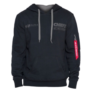 Sudadera Con Capucha New Era Kanas City Chiefs X Alpha Industries Negros | HS1532896