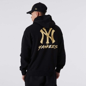 Sudadera Con Capucha New Era New York Yankees MLB Negros | GO6217439