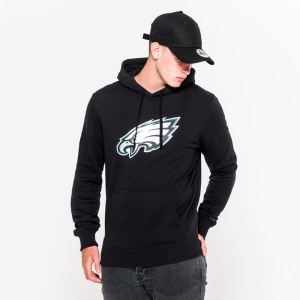 Sudadera Con Capucha New Era Philadelphia Eagles Team Logo Negros | MF2753489