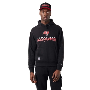 Sudadera Con Capucha New Era Tampa Bay Buccaneers NFL Script Negros | WT4923561